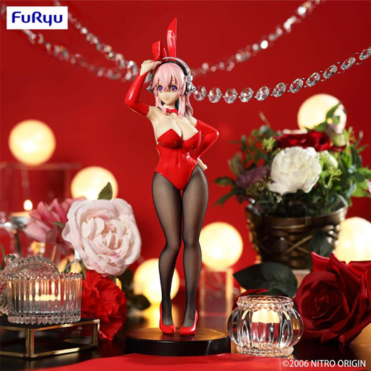 Mua bán FURYU SUPER SONICO BICUTE BUNNIES RED VER OPEN (BOX NÁT)