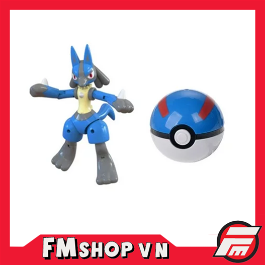 Mua bán POKEBALL DEFORMATION FIGURES POKEMON LUCARIO