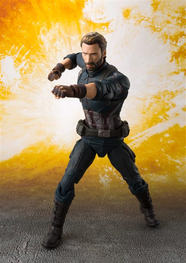 Mua bán (2ND- KÈM 2 KHIÊN)SHF CAPTAIN AMERICA AVENGERS INFINITY WAR