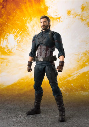 Mua bán (2ND- KÈM 2 KHIÊN)SHF CAPTAIN AMERICA AVENGERS INFINITY WAR