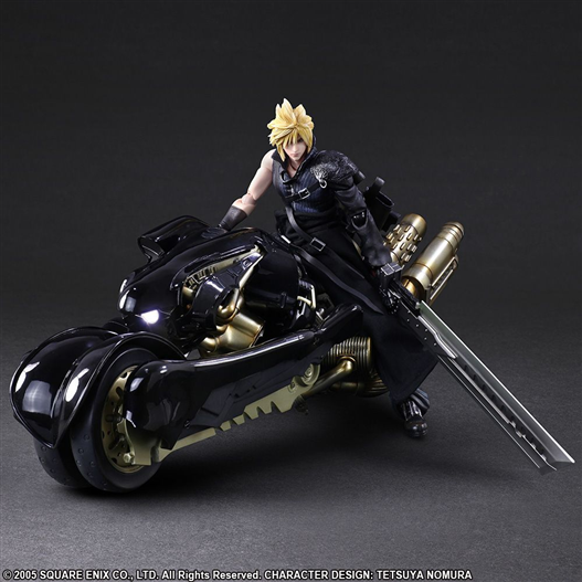 Mua bán PLAY ARTS KAI - FFVII ADVENT CHILDREN CLOUD STRIFE & FENRIR