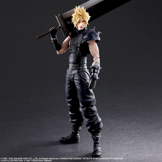Mua bán PLAY ARTS KAI FINAL FANTASY 7 REMAKE CLOUD FAKE