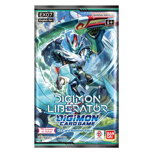 Mua bán (1 PACK) TCG CARD GAME DIGIMON LIBERATOR EX07