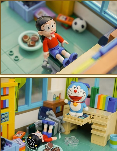 Mua bán LEGO LẮP RÁP KEEPPLEY DORAEMON - PHÒNG NOBITA