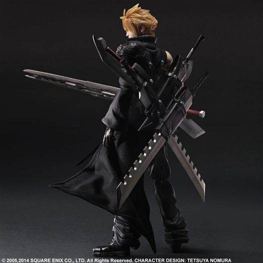 Mua bán PLAY ARTS KAI FF7 ADVENT CHILDREN CLOUD 7 KIẾM 2ND