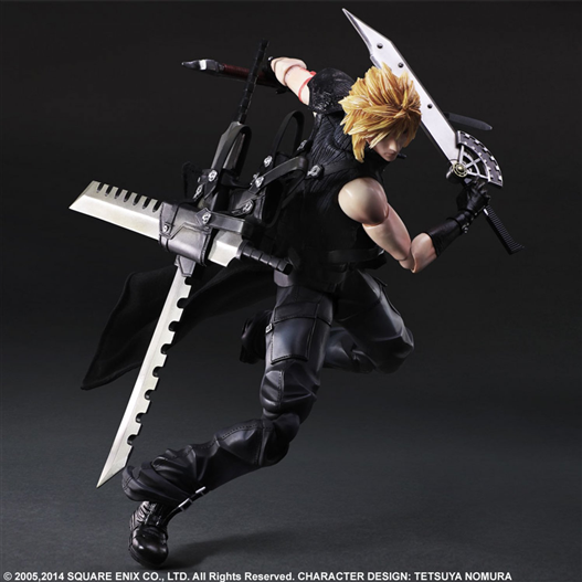 Mua bán PLAY ARTS KAI FF7 ADVENT CHILDREN CLOUD 7 KIẾM 2ND