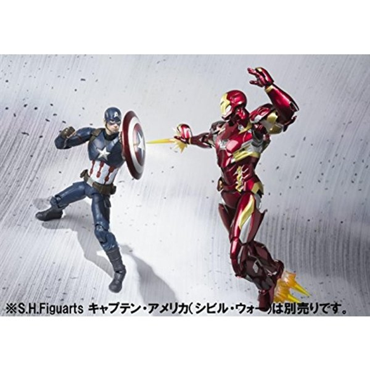 Mua bán SHF CAPTAIN AMERICA & IRONMAN MK46 CIVIL SPECIAL BOX 2ND