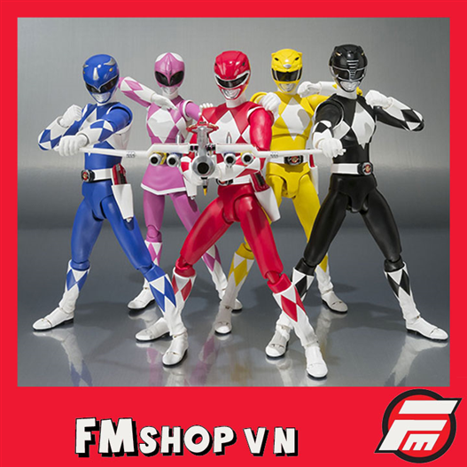 Mua bán SHF ZYURANGER MIGHTY MORPHIN SET 6 (BOX BẢN NHẬT)
