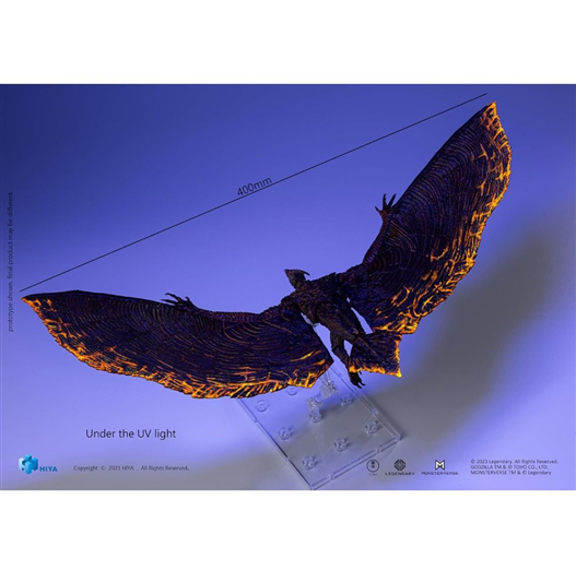 Mua bán HIYA TOYS RODAN FLAMEBORN ( KING OF MONSTER )