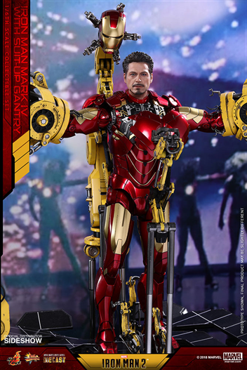 Mua bán HOTTOYS IRON MAN MARK IV DIESCAST + GANTRY 2ND