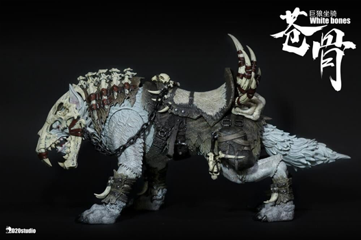 Mua bán (NEW) D20 STUDIO WHITE BONES BATTLE WOLF WHITE VERSION