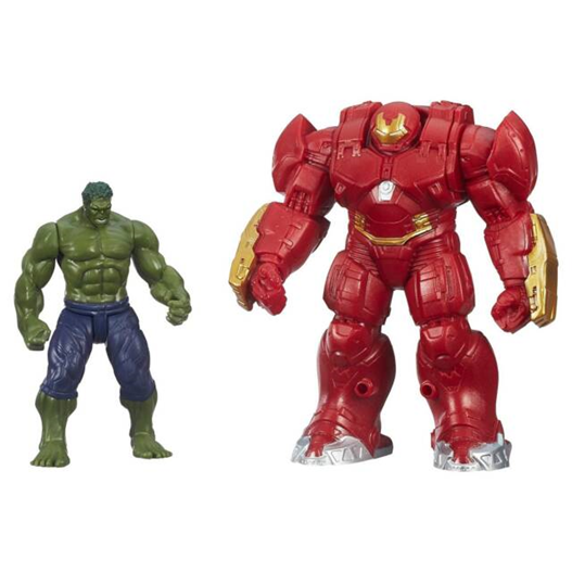 Mua bán (JPV) HASBRO HULK & HULK BUSTER 2.5 INCH