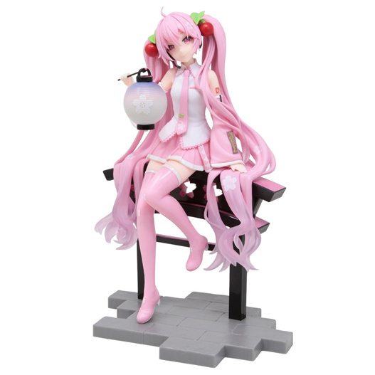 Mua bán (2ND) TAITO HATSUNE MIKU SAKURA MIKU AMP PRIZE FIGURE (PINK)