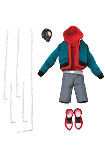 Mua bán [THIẾU TAY] MAFEX NO.107 SPIDER-MAN (MILES MORALES) 2ND 