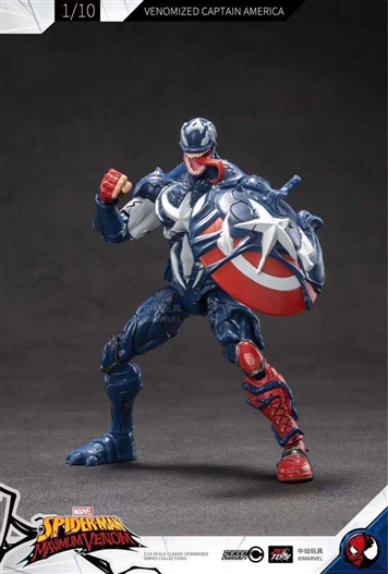 Mua bán ZD TOYS VENOMIZED CAPTAIN AMERICA