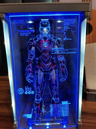 Mua bán ZD TOYS IRON MAN MK 4 & HALL OF ARMOR SET OPEN