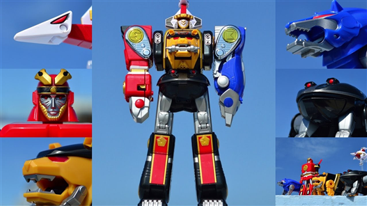 POWER RANGER MIGHTY MORPHIN LEGACY NINJA MEGAZORD - FIGURE MECHA SHOP